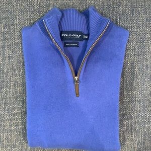 Polo Golf by Ralph Lauren 3/4 Zip Sweater